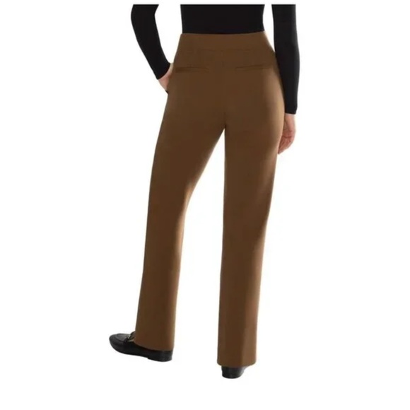 NWT Matty M Womens Pull On Comfort Stretch Dress Pants Brown Size XXL $60 - Picture 3 of 3